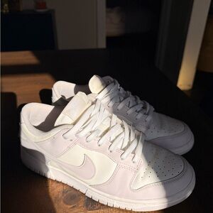 Nike Dunks- Lavender and White